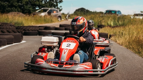 Gokart - Klik for at tilmelde dig